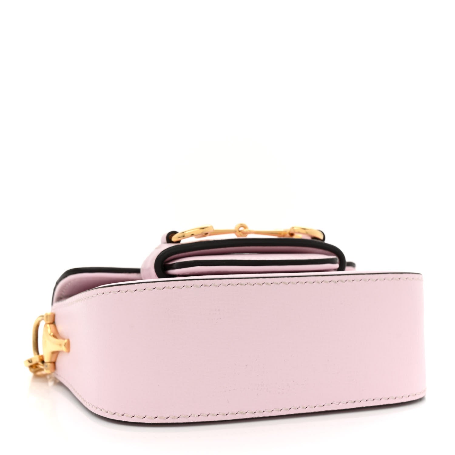 Gucci Calfskin Horsebit 1955 Super Mini Crossbody Bag Light Pink 4 of 13