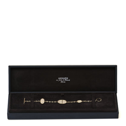Hermes 18K Rose Gold Diamond Verso Reversible Bracelet SH 5 of 5