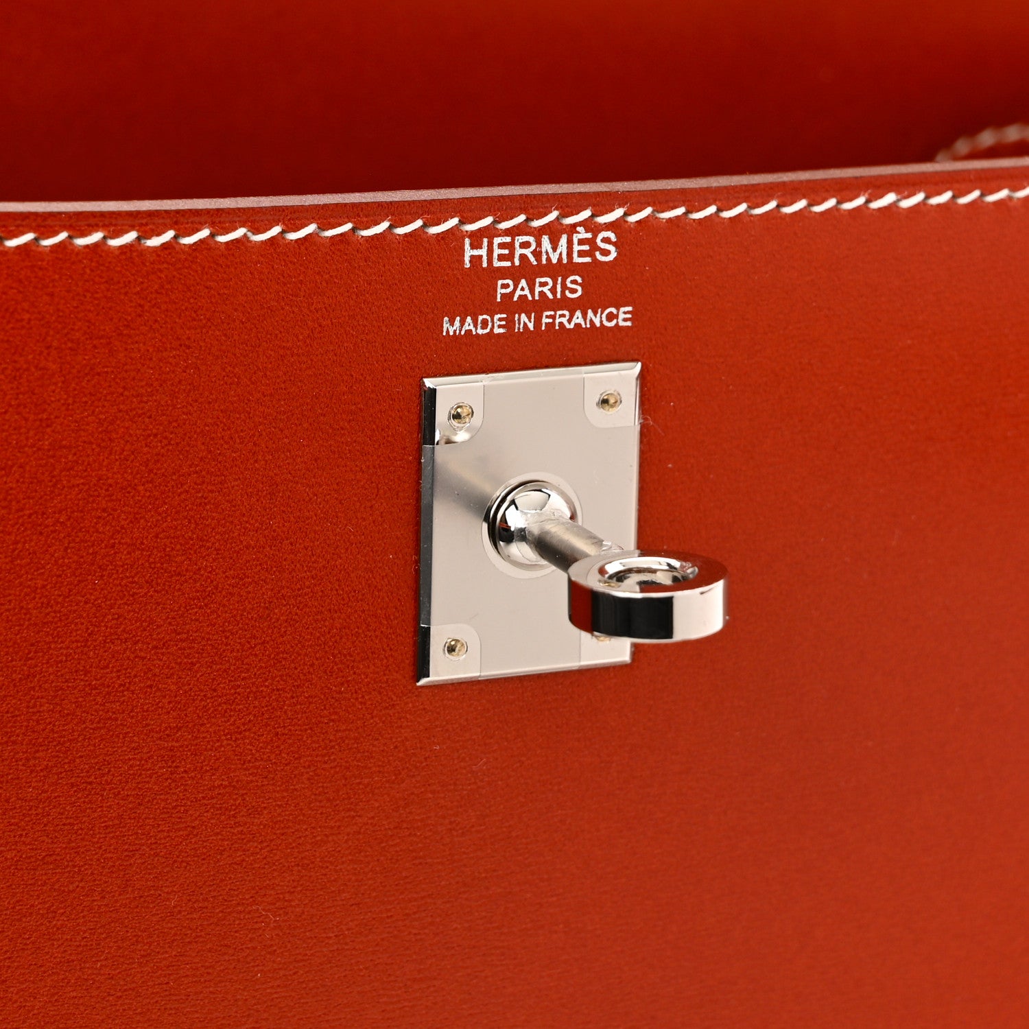 Hermes Box Kelly Sellier 25 Brique 6 of 12