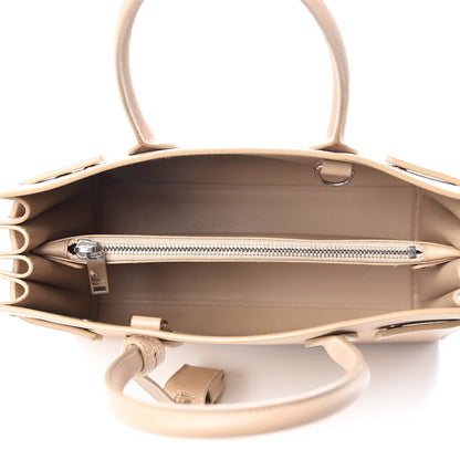 Saint Laurent Grained Calfskin Topstich Baby Sac De Jour Nude Powder 5 of 8