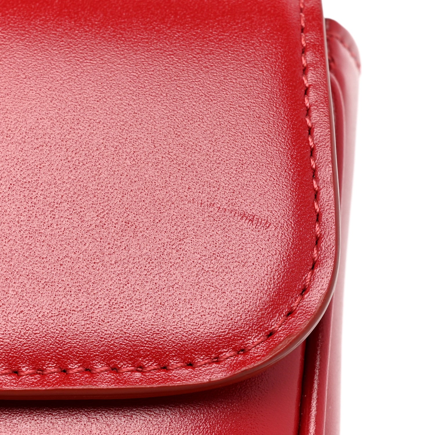 Celine Smooth Calfskin Tassel Belt Bag Red 8 of 9