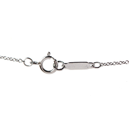 Tiffany Platinum Diamond Mini Heart Pendant Necklace 4 of 6