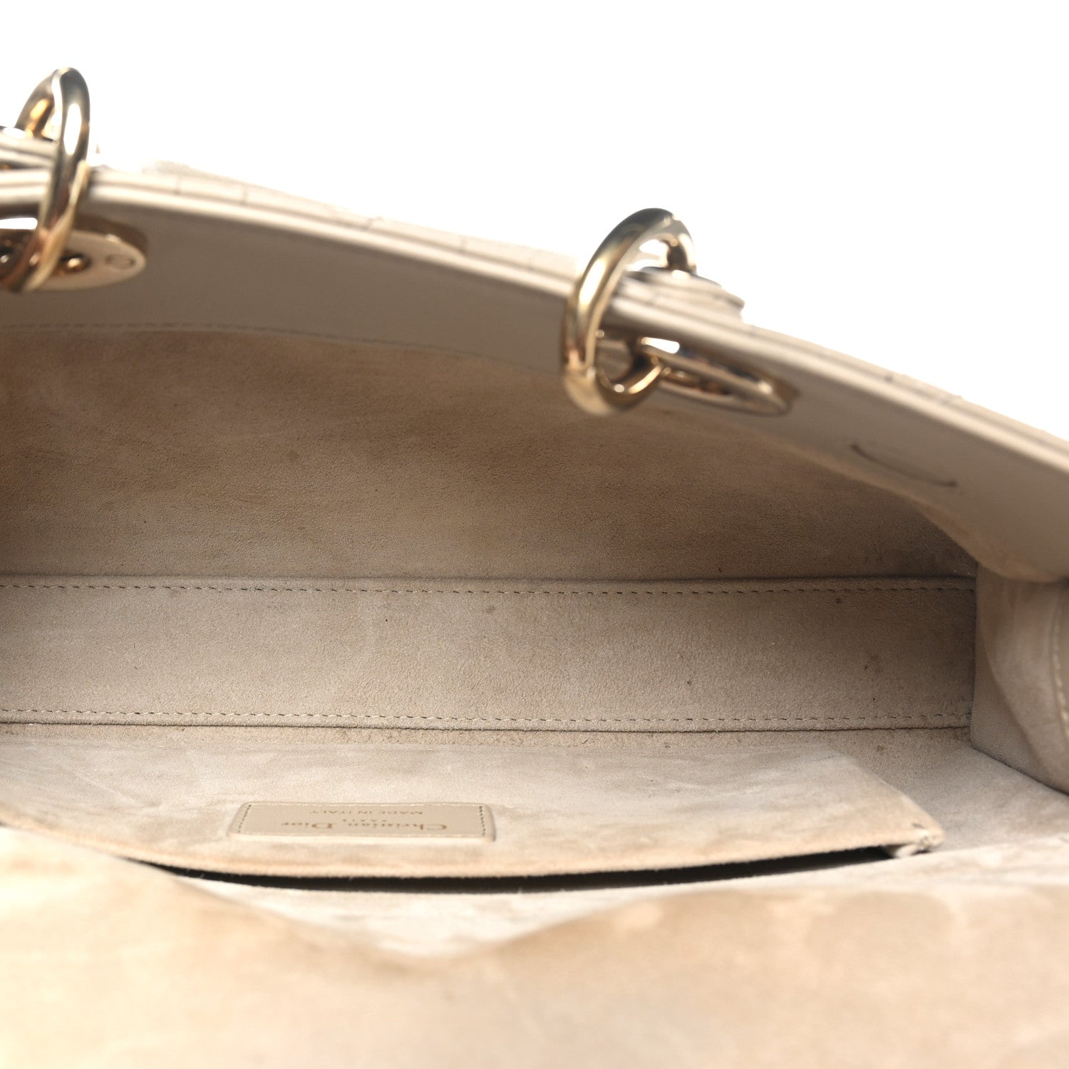 Christian Dior Lambskin Cannage Medium Lady D-Joy Sable 5 of 10