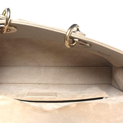 Christian Dior Lambskin Cannage Medium Lady D-Joy Sable 5 of 10