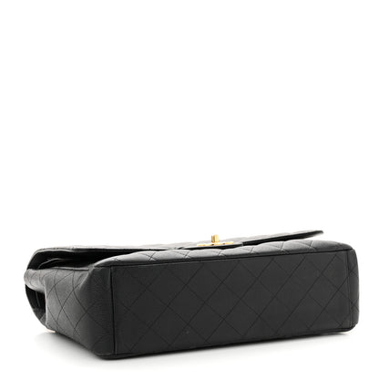 Chanel Caviar Quilted Maxi Double Flap Black 4 of 22