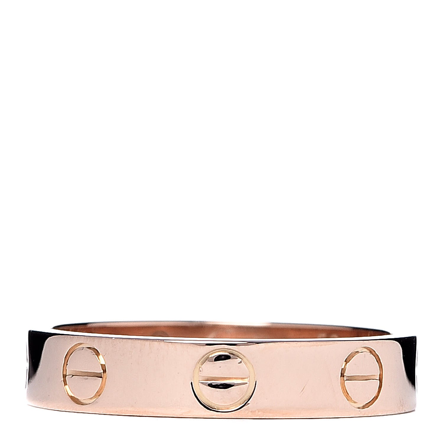 Cartier 18K Pink Gold 3.5mm LOVE Wedding Band Ring 50 5.25 1 of 5