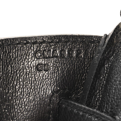 Hermes Epsom Birkin 30 Black 7 of 14