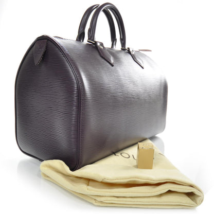 Louis Vuitton Epi Speedy 30 Cassis Purple 2 of 8