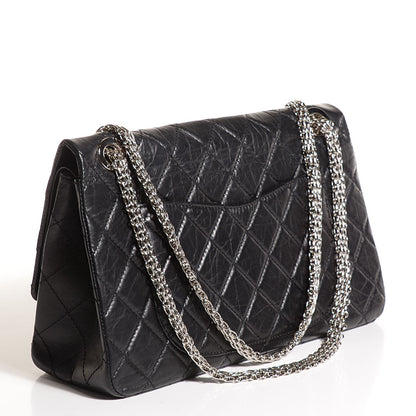 Chanel Aged Calfskin Mobile Art 2.55 Reissue Flap 228 Black 3 of 9
