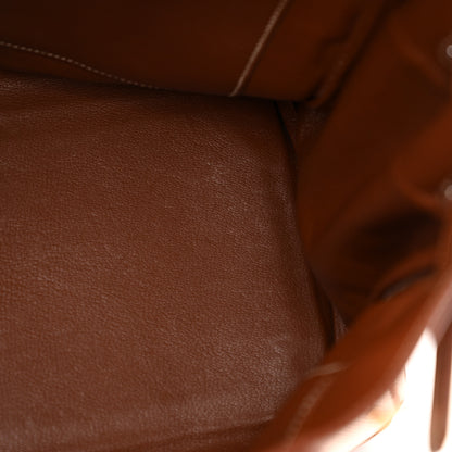 Hermes Toile Barenia HAC Birkin 32 Fauve 11 of 25