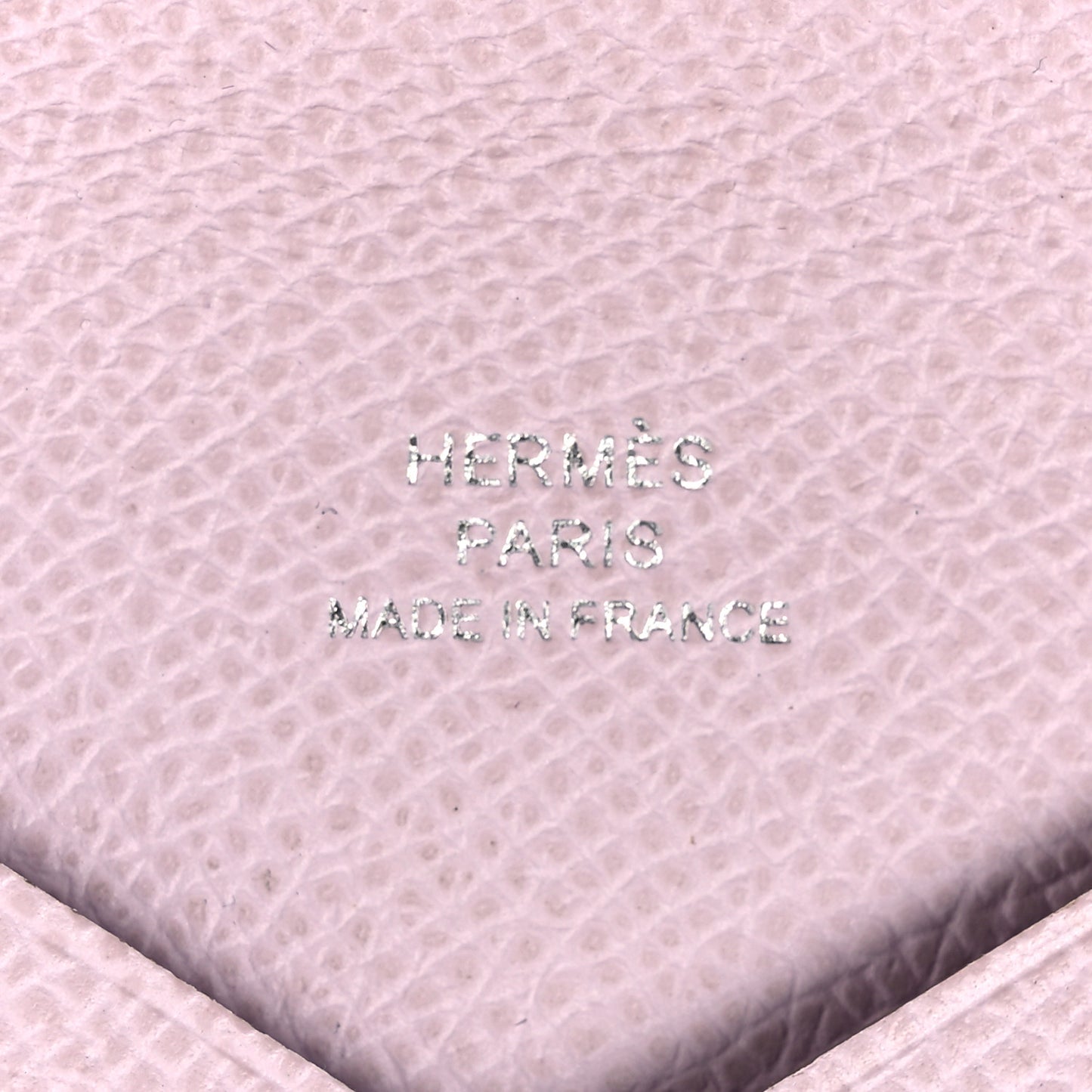 Epsom Calvi Card Case Mauve Pale