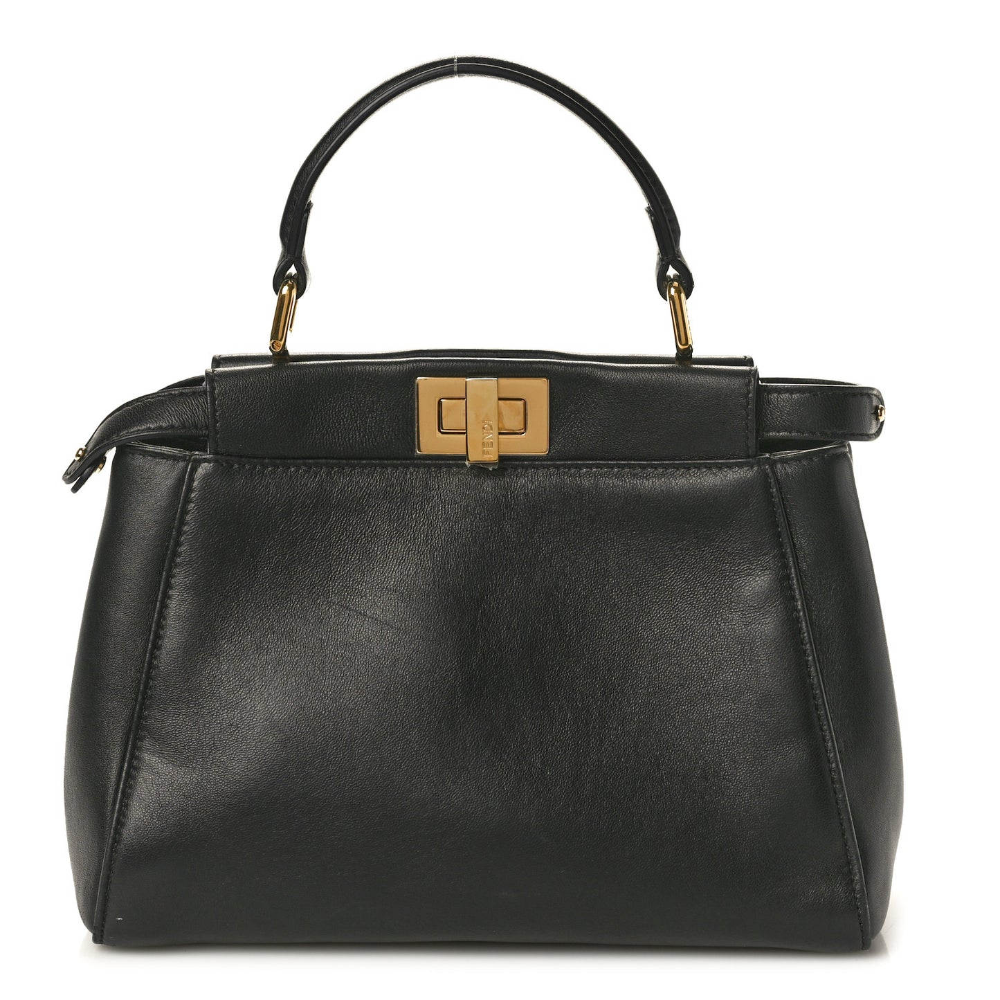 Nappa Mini Peekaboo Iconic Satchel Black