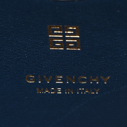 Givenchy x Chito Graffiti Effect Canvas Leather Small 4G Shoulder Bag Steel Blue 6 of 15