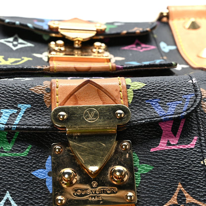 Louis Vuitton Monogram Multicolor Keepall 45 Black 12 of 12