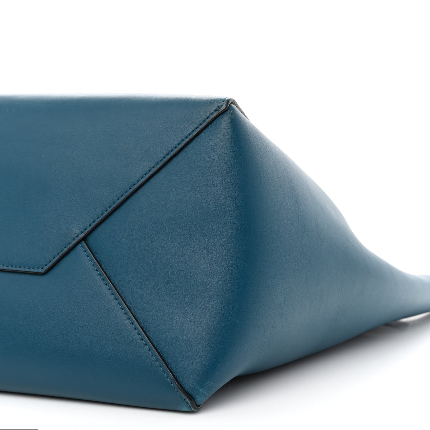 Celine Smooth Calfskin Small Tassel Cabas Phantom Deep Blue 8 of 8