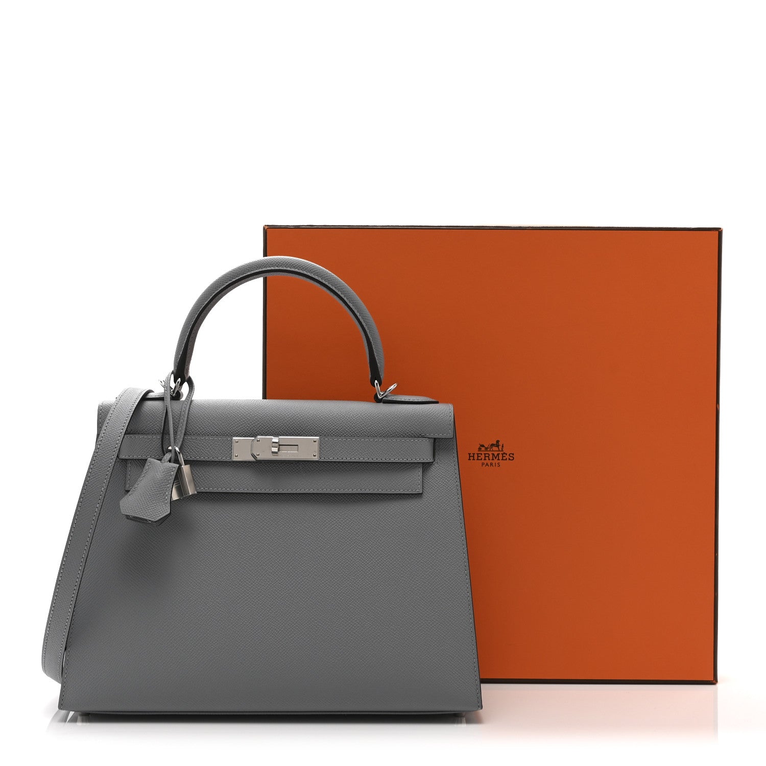 Hermes Epsom Kelly Sellier 28 Gris Pantin 1854107 – FASHIONPHILE