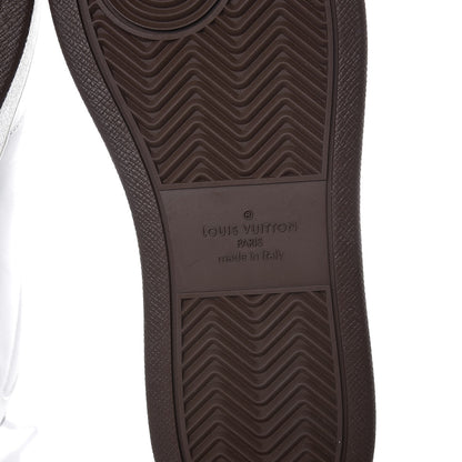 Louis Vuitton Calfskin Monogram Rivoli Sneakers 10 White 6 of 9
