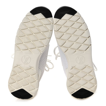 Louis Vuitton Technical Nylon Monogram Rubber Aftergame Sneakers 37 White 5 of 9