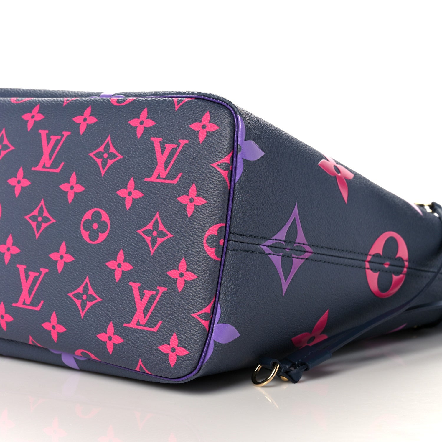 Louis Vuitton Monogram Giant Spring In The City Neverfull MM Midnight Fuchsia 11 of 11