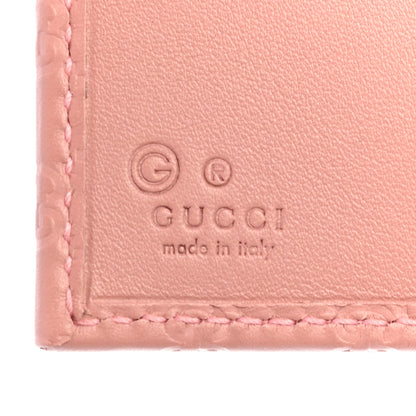 Gucci Microguccissima Bi-Fold Wallet Soft Pink 6 of 8
