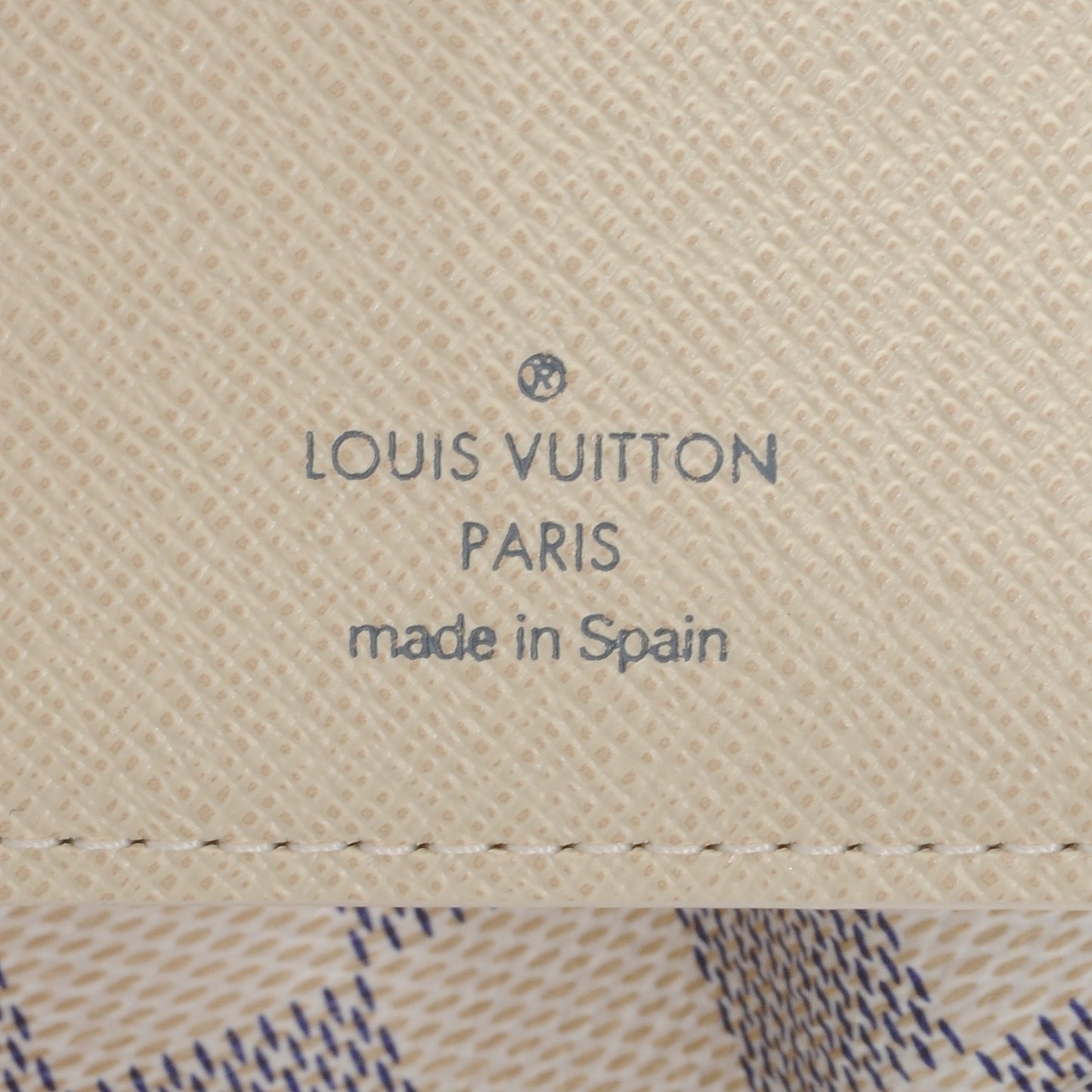 Damier Azur Small Ring Agenda Cover