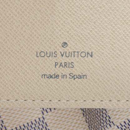 Louis Vuitton Damier Azur Small Ring Agenda Cover 5 of 6