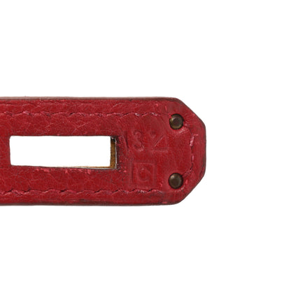 Hermes Togo BIRKIN 35 Rouge Grenat 7 of 22