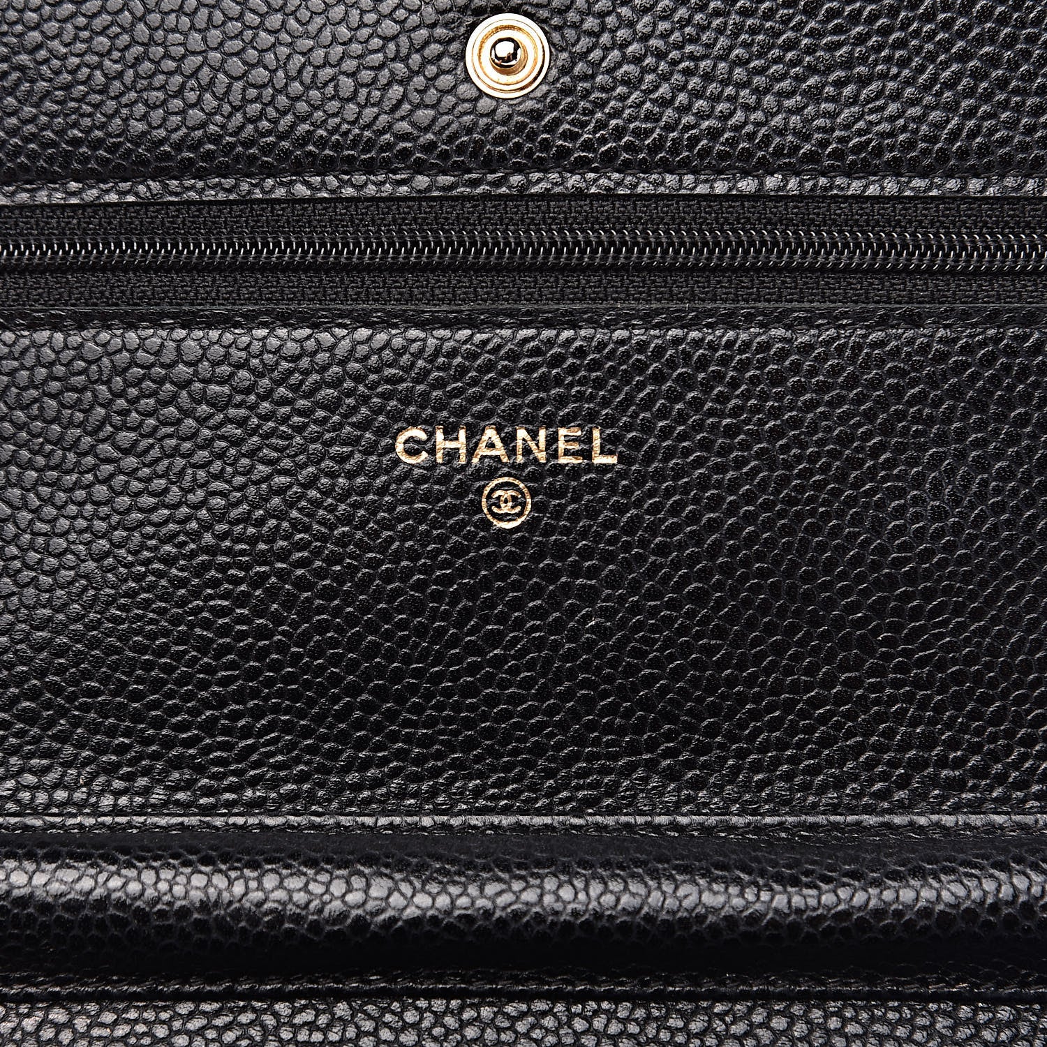 Chanel Caviar Quilted Wallet On Chain WOC Black 6 of 13