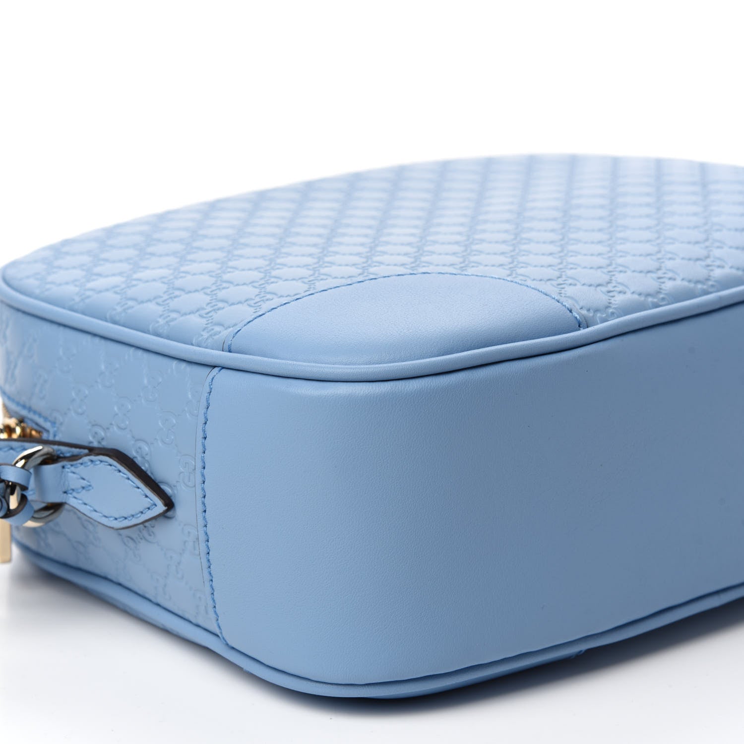 Gucci Microguccissima Mini Bree Messenger Bag Mineral Blue 6 of 10