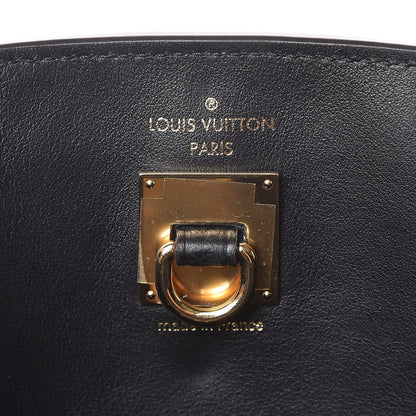 Louis Vuitton Calfskin City Steamer EW Black Gold 8 of 10