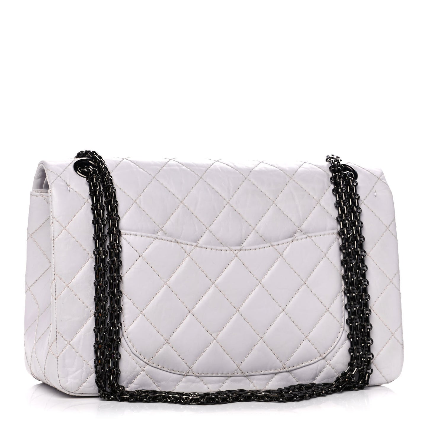Aged Calfskin Quilted 2.55 Reissue 226 Flap Light Purple