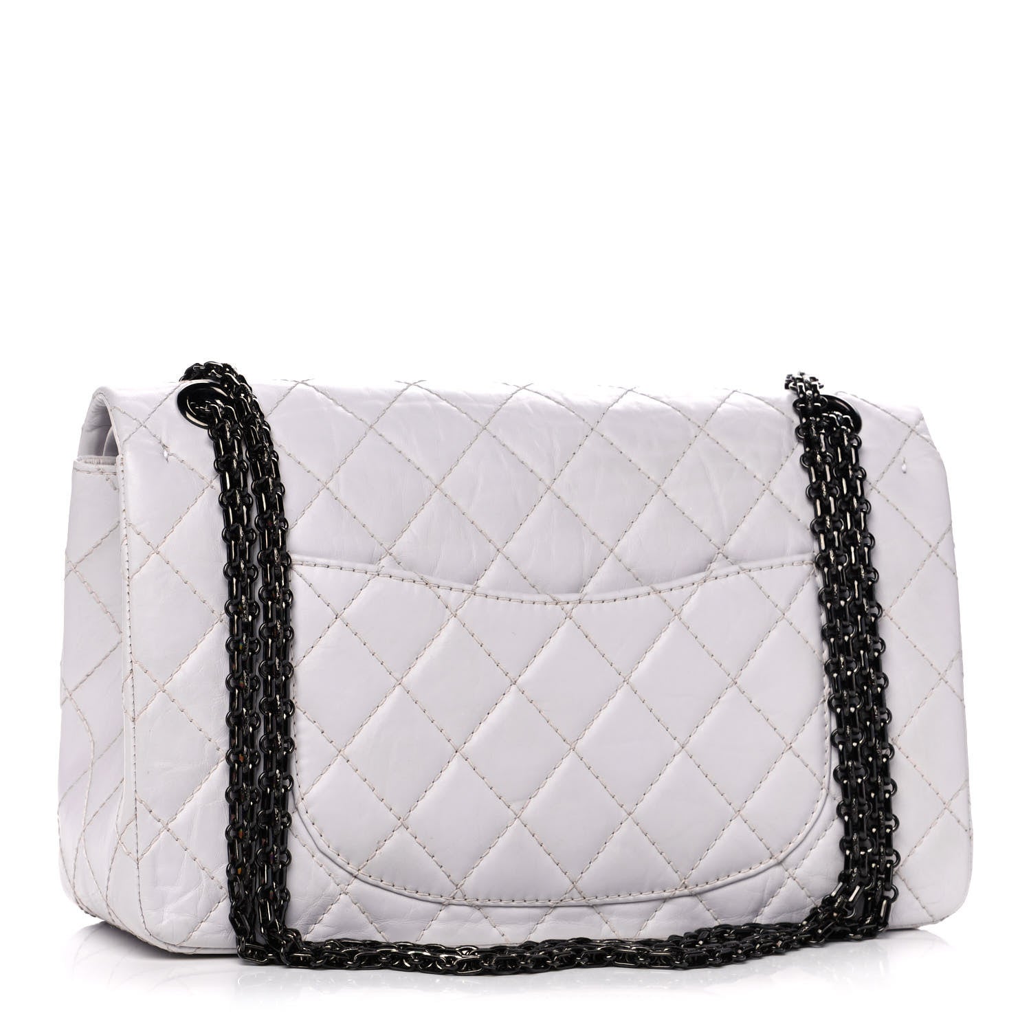 Chanel Aged Calfskin Quilted 2.55 Reissue 226 Flap Light Purple 3 of 10