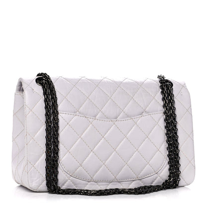 Chanel Aged Calfskin Quilted 2.55 Reissue 226 Flap Light Purple 3 of 10