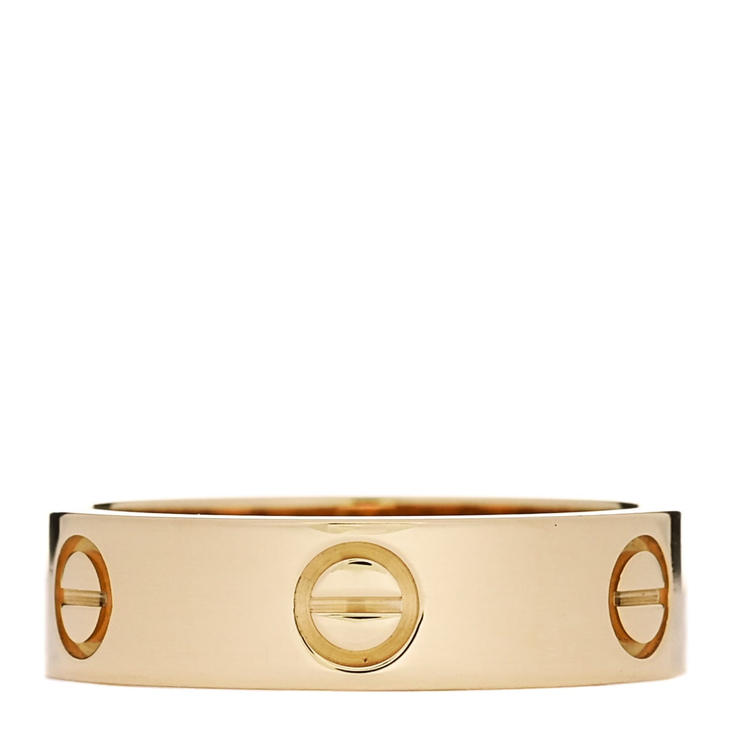 18K Yellow Gold 5.5mm LOVE Ring 58 8.25