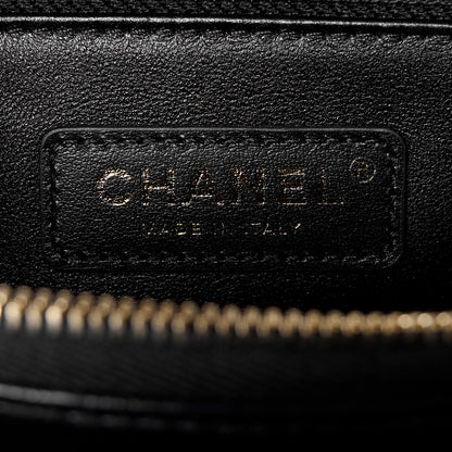 Chanel Calfskin Quilted Small Coco Chain Handle Flap Black 7 of 11