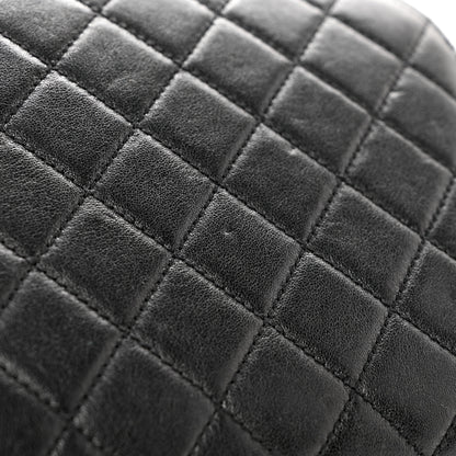 Chanel Lambskin Quilted Coco Midnight Clutch Black 8 of 8
