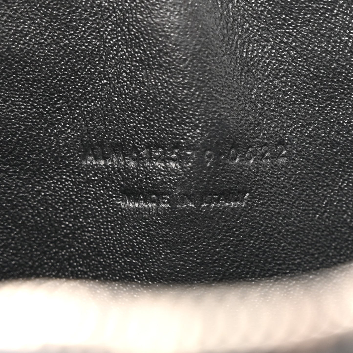 Grain De Poudre Matelasse Monogram Mini Lou Camera Bag Black