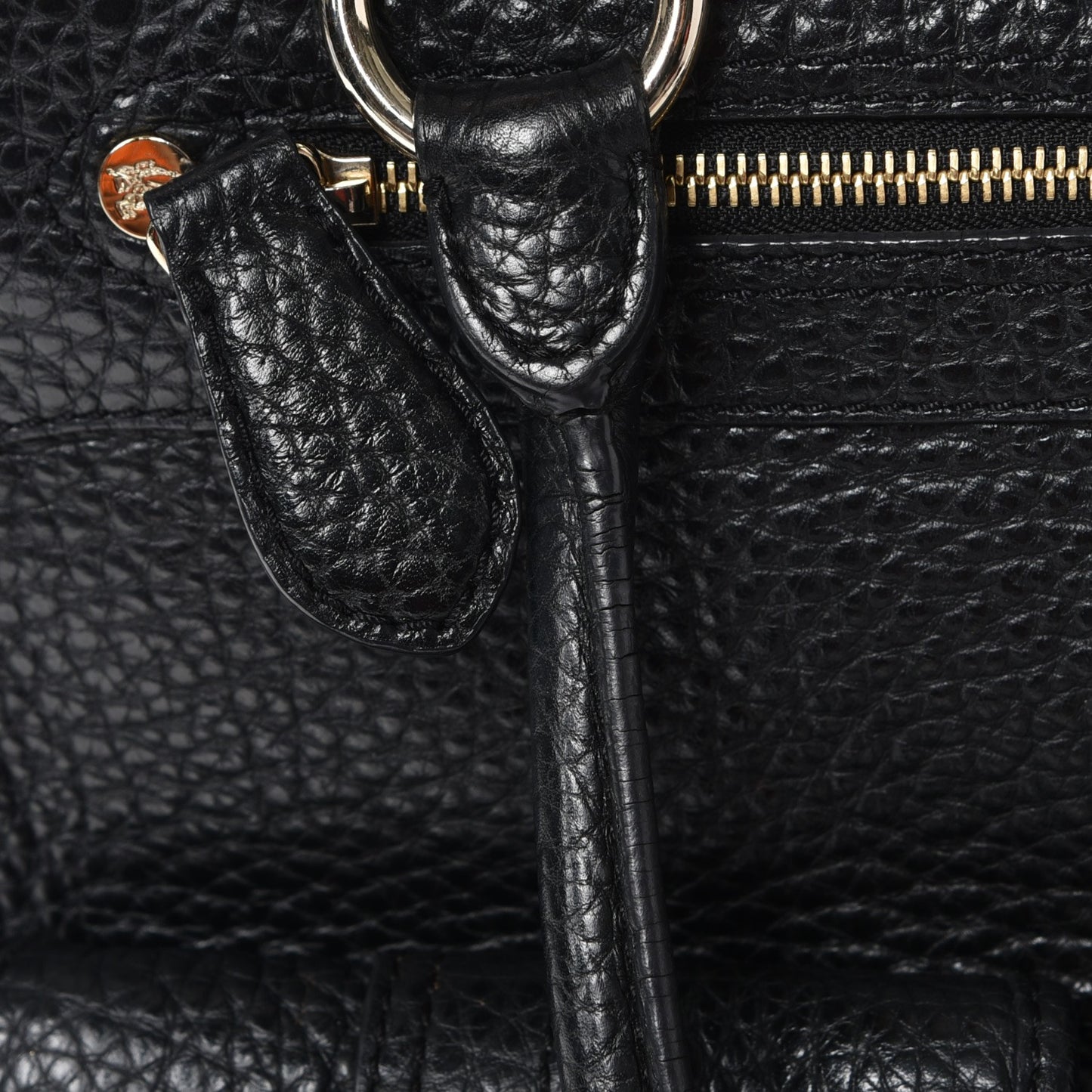 Hertiage Grain Medium Chadwich Tote Black