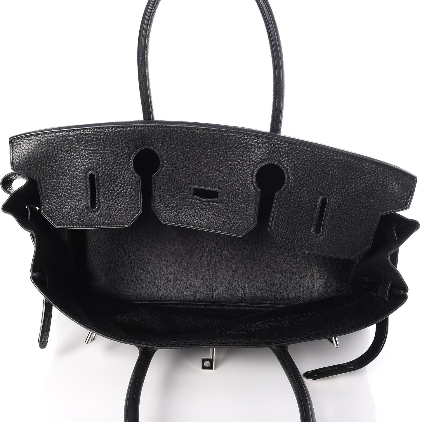 Taurillon Clemence JPG Birkin 42 Black