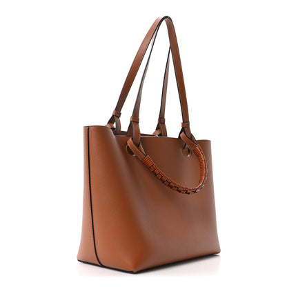Loewe Smooth Calfskin Small Anagram Tote Tan 3 of 9