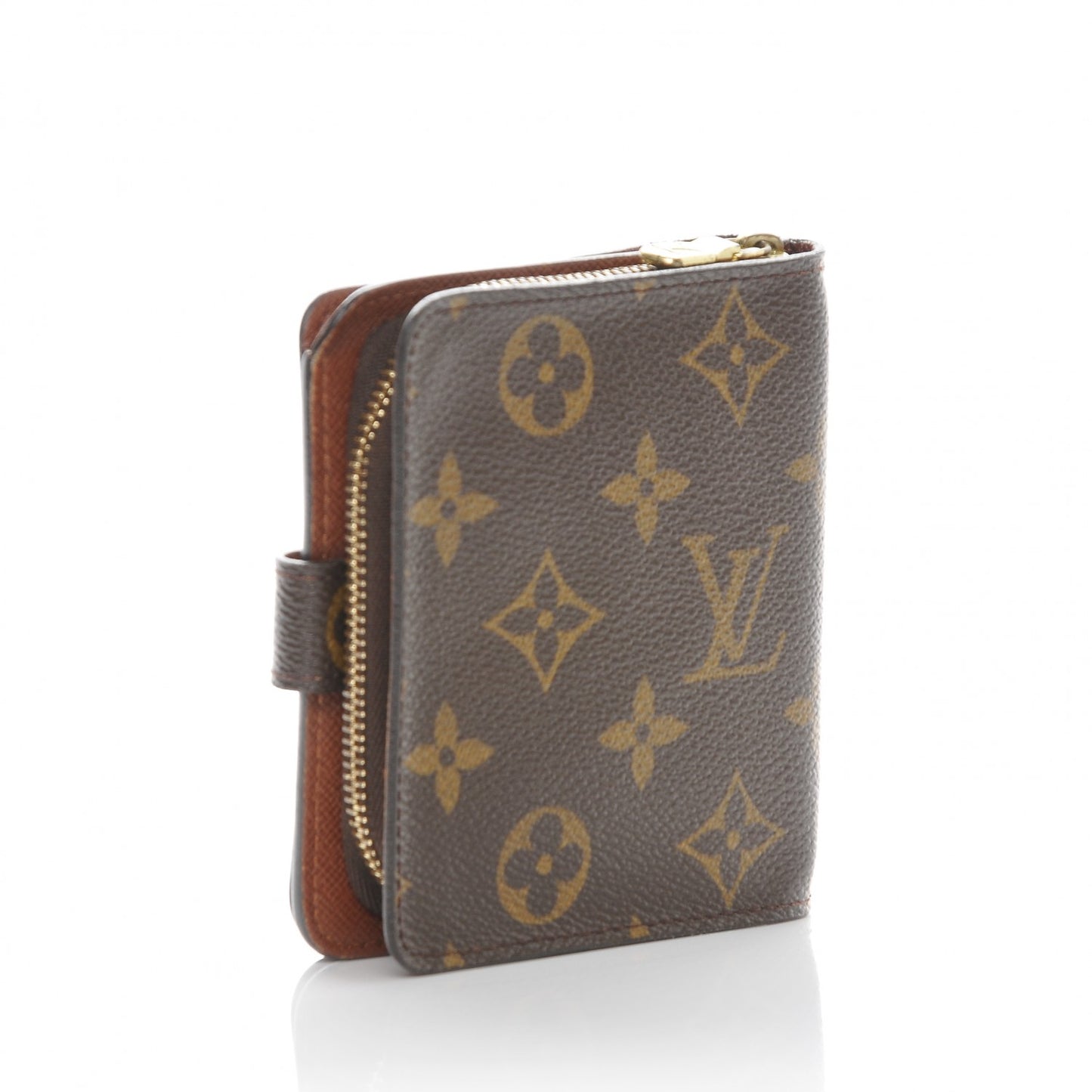Monogram Compact Zippe Zipped Wallet