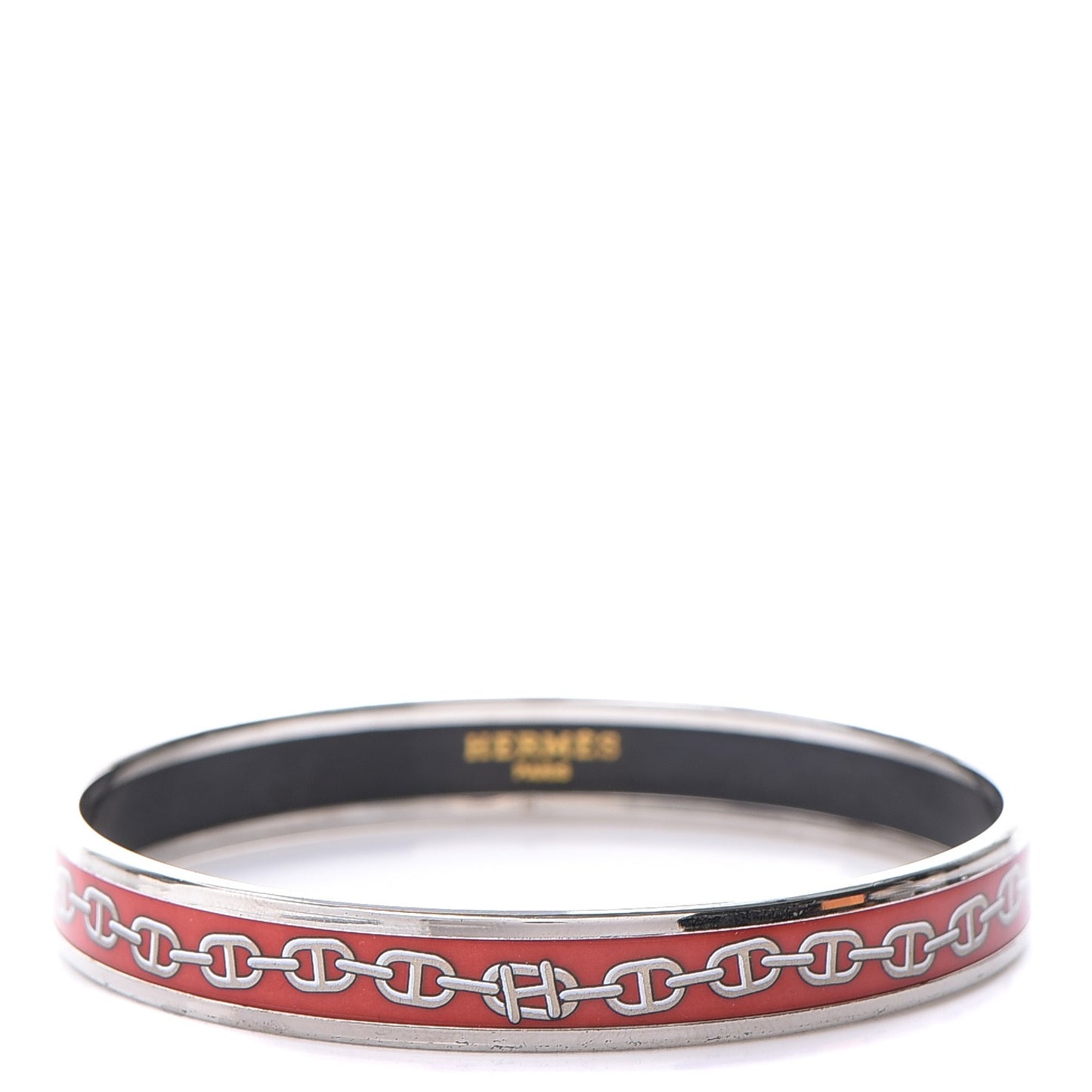 Enamel Printed Narrow Chaine d'Ancre Bracelet 65