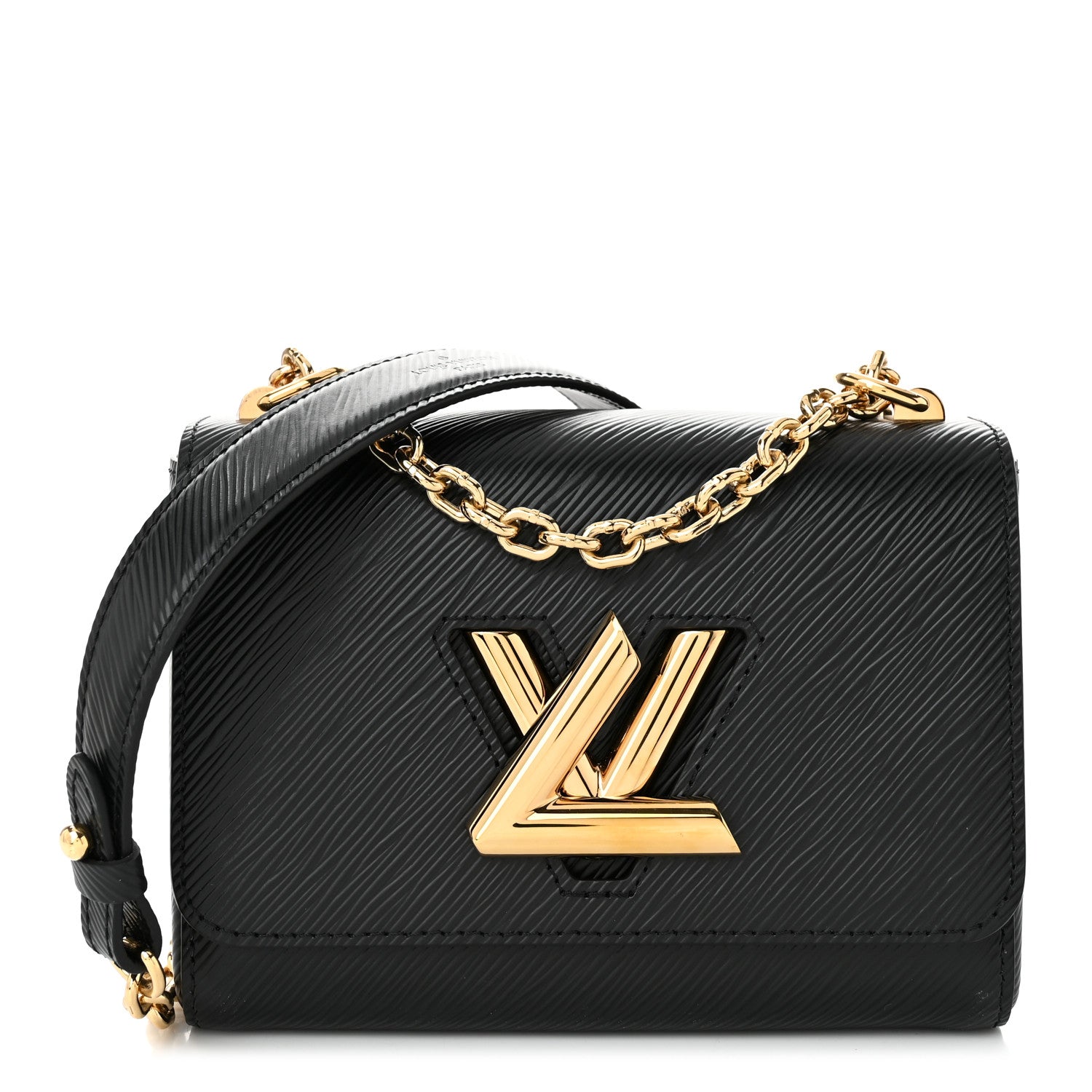 Louis Vuitton Epi Twist Shoulder Bag PM Black 1 of 10