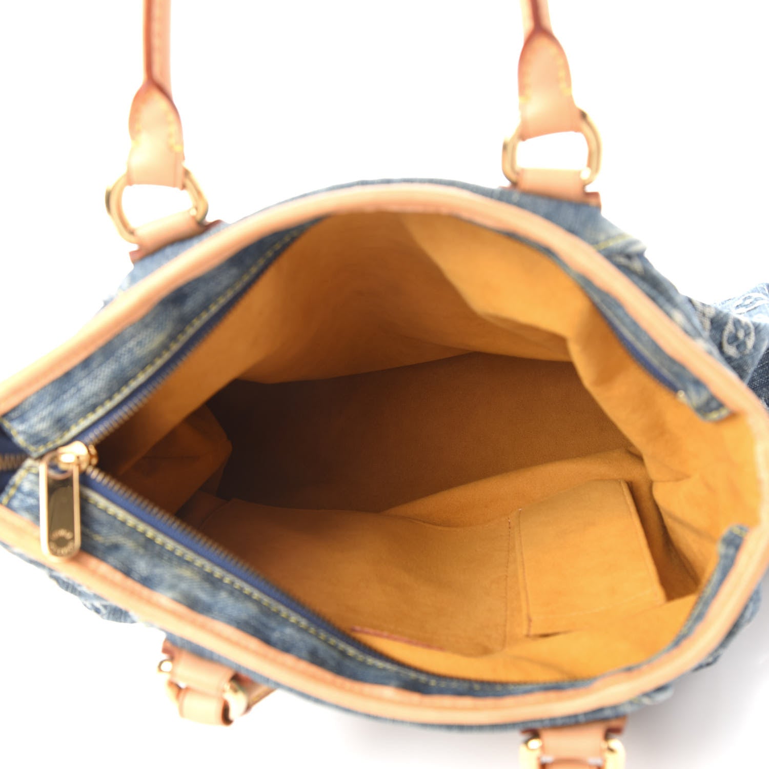 Louis Vuitton Denim Neo Cabby GM Blue 5 of 9