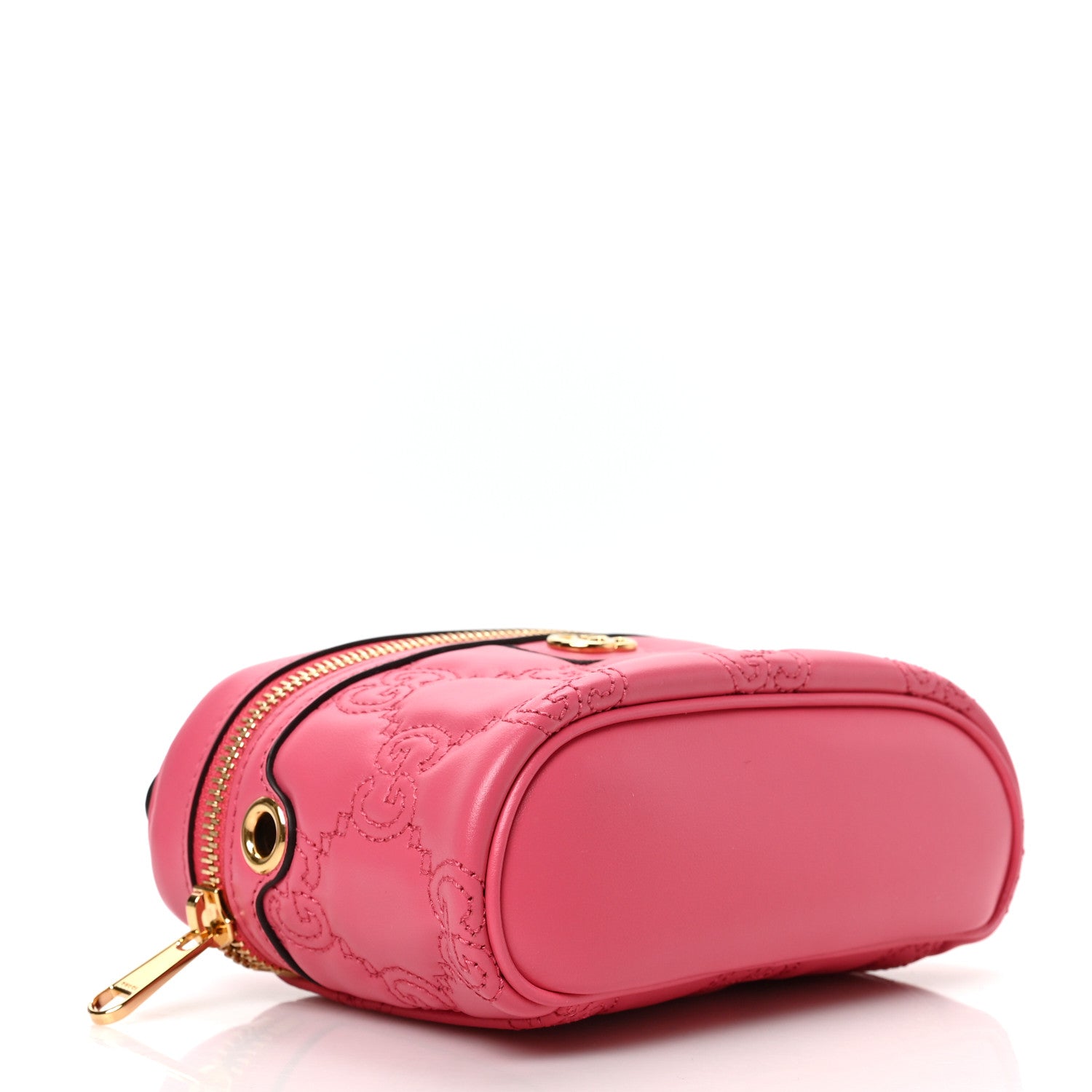 Gucci Calfskin GG Matelasse Mini Top Handle Bag Rhodamine Pink 4 of 8