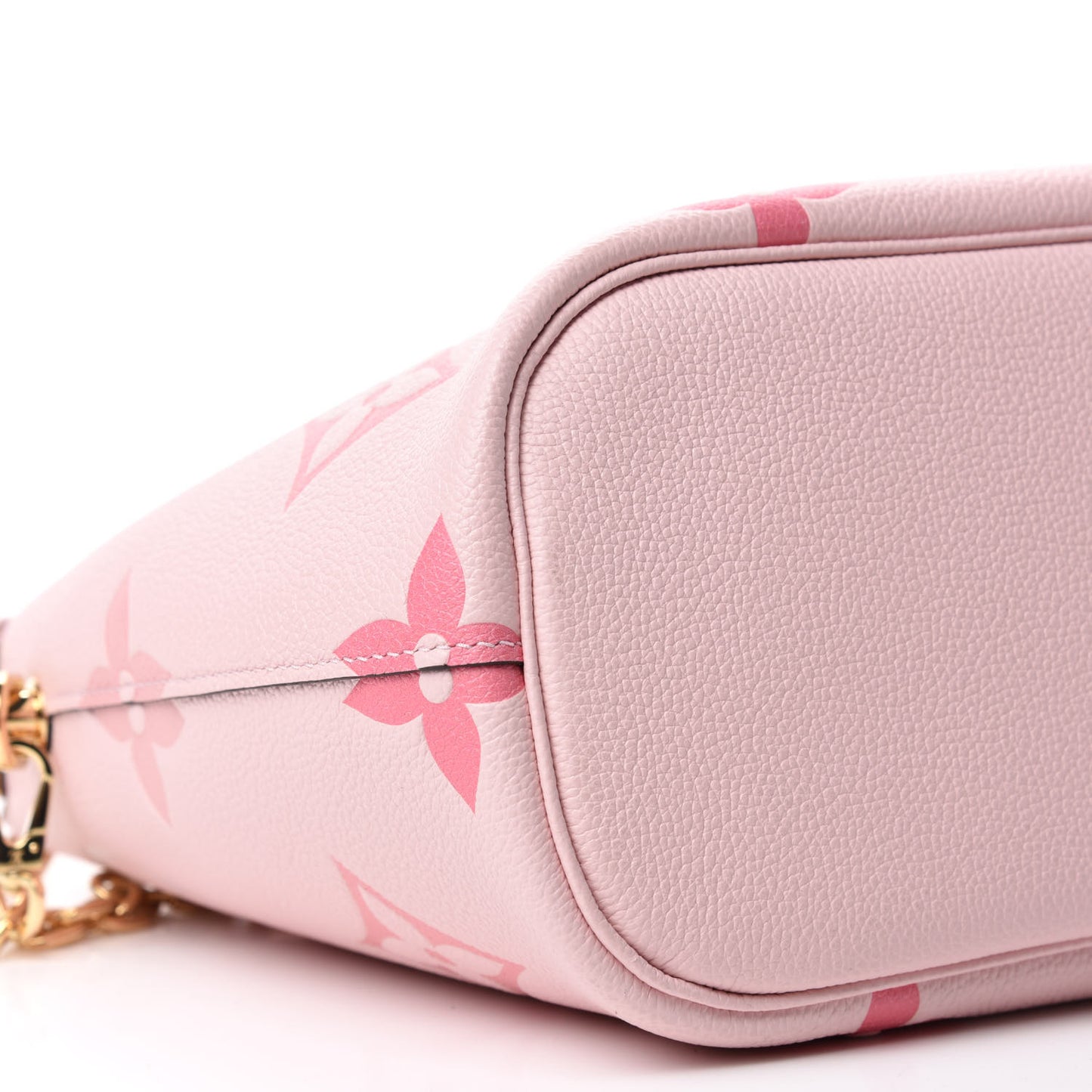 Empreinte Monogram Giant By The Pool Marshmallow Hobo PM Bouton De Rose