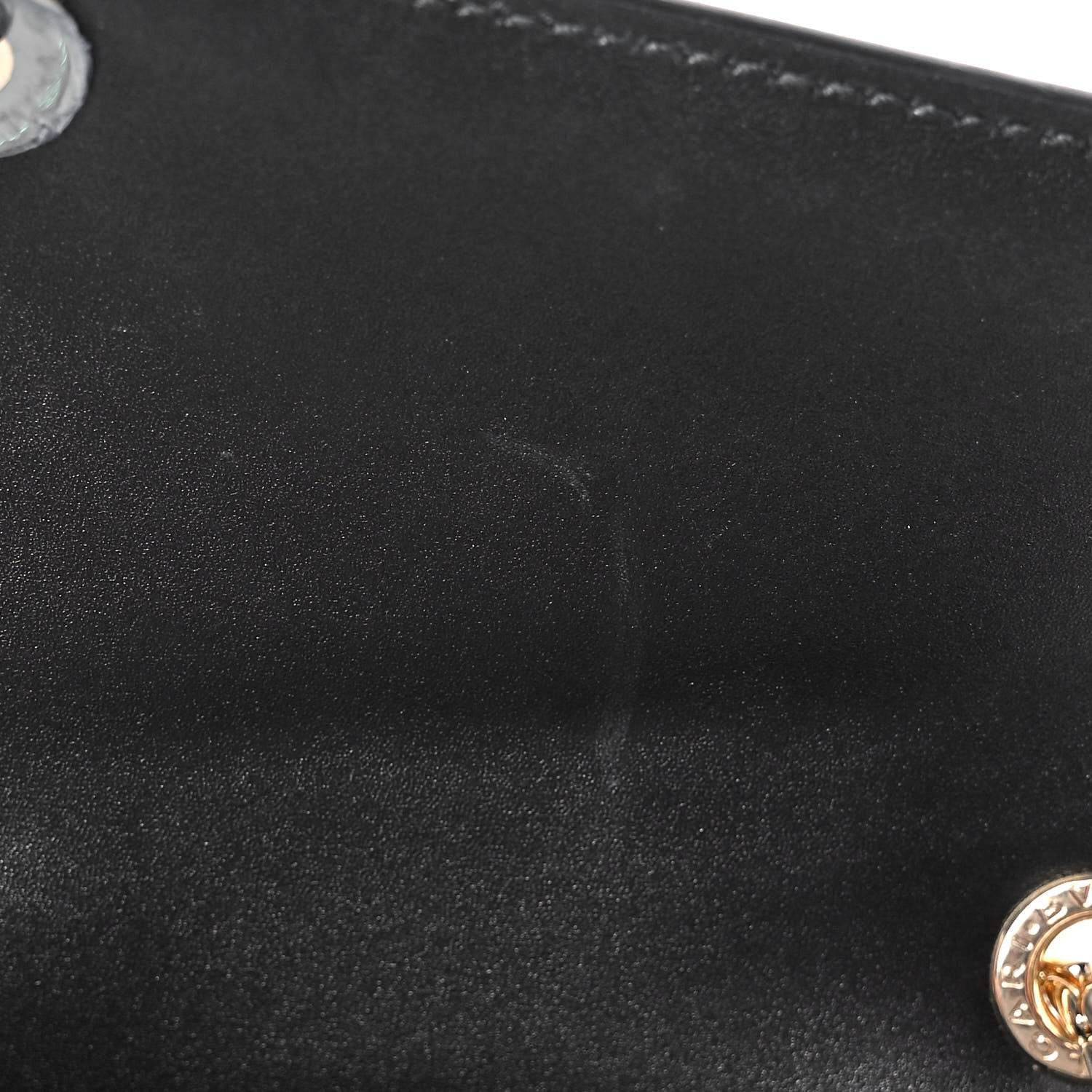 Bulgari Calfskin Serpenti Forever Crossbody Bag Black 14 of 14