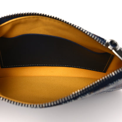 Goyard Goyardine Mini Senat Pochette Navy 5 of 8