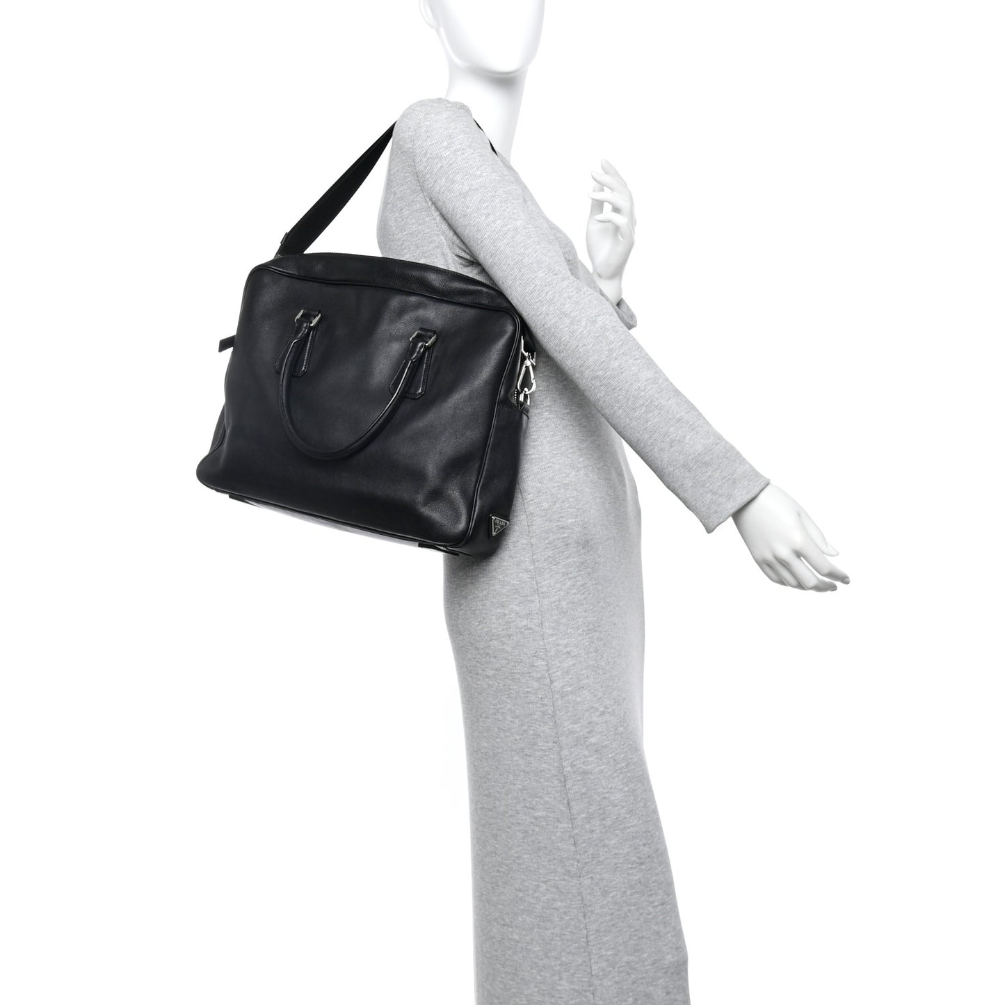 Vitello City Briefcase Black