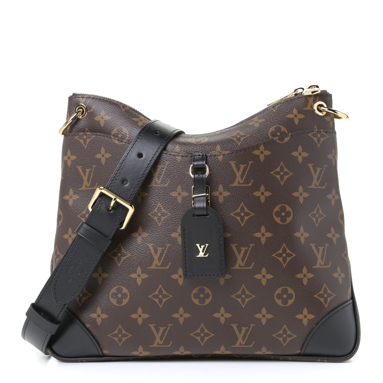 Louis Vuitton Monogram Odeon MM Black 1 of 8